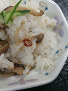 簡単きのこの炒め浸しdeキノコご飯-レシピのメイン写真
