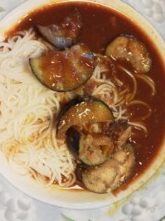すき家のカレーでそうめん-レシピのメイン写真