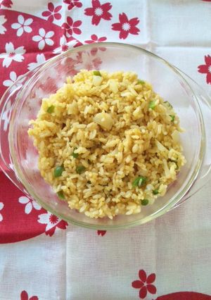 レンジdeライスのお味はウスターソース♪-レシピのメイン写真
