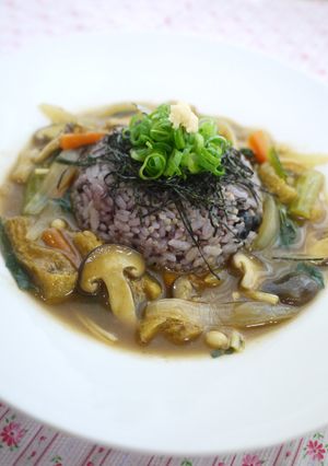 優しい味~十六穀ごはんで和風カレースープ-レシピのメイン写真