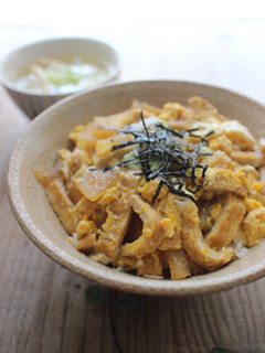 m冬瓜(大根)とあげの丼-レシピのメイン写真