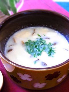 九陽 きのこのおから入り豆乳スープ-レシピのメイン写真