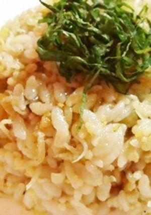 十六穀ごはんで和風しらすチャーハン-レシピのメイン写真