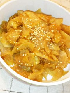 大根のきんぴら-レシピのメイン写真