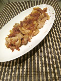 林檎入り豚肉のしょうが焼き-レシピのメイン写真