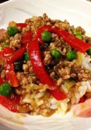 カラフル☆肉味噌-レシピのメイン写真