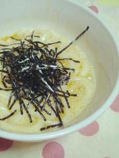 めんつゆでカンタン釜玉うどん-レシピのメイン写真