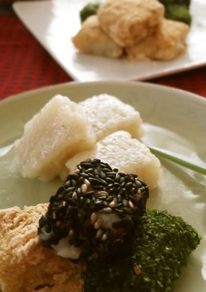 レンジで簡単♪れんこんバターもち-レシピのメイン写真