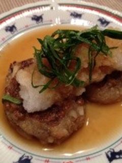 風邪に!納豆レンコンバーグ-レシピのメイン写真