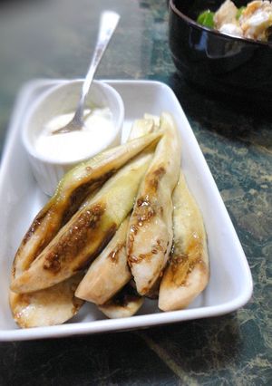 レンジ蒸し茄子★マサラ風味ヨーグルトマヨ-レシピのメイン写真