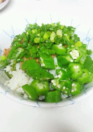 ネバネバ丼-レシピのメイン写真