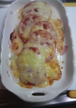 簡単トマトチーズ焼き-レシピのメイン写真