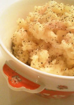 * カルボナーラ風ポテトサラダ *-レシピのメイン写真