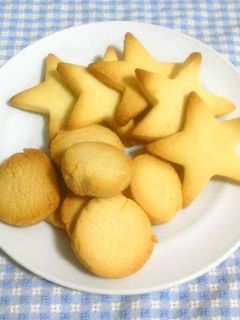 祝☆れぽ10件 卵不使用型抜きクッキー-レシピのメイン写真