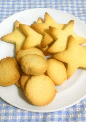 祝☆れぽ10件 卵不使用型抜きクッキー-レシピのメイン写真