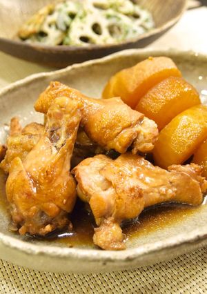 手羽元と大根♪こってり&さっぱり煮-レシピのメイン写真