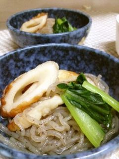☆簡単☆糸こんにゃくとちくわの煮物♪-レシピのメイン写真