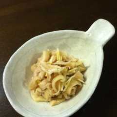 รูปของ あっさり食べられる　とり皮の和え物