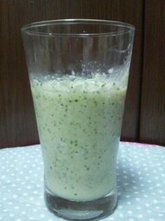 小松菜☆グリーンスムージー-レシピのメイン写真