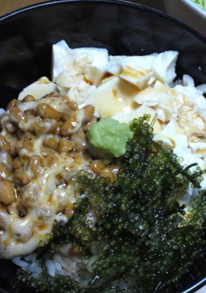 ふわネバぷち丼-レシピのメイン写真