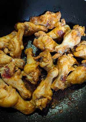 簡単★鶏手羽元のケチャップ煮-レシピのメイン写真
