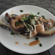 レンジ蒸しナスの冷製ごまダレソース