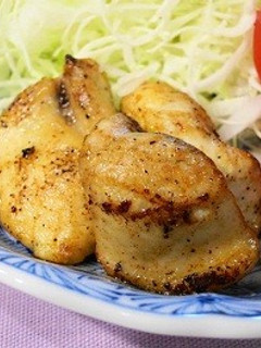 鮭白子のバタポンソテー-レシピのメイン写真