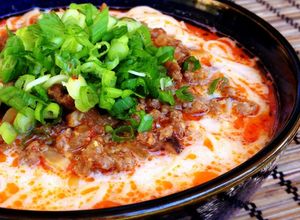 牛乳で作る☆コクまろ辛口坦々麺-レシピのメイン写真