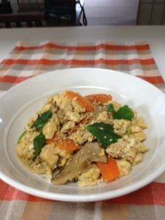 カンタン、カンタン!いり豆腐-レシピのメイン写真
