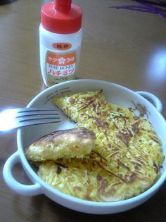 さつまパンケーキ-レシピのメイン写真