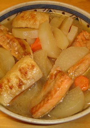 ハラスと大根の煮付け-レシピのメイン写真