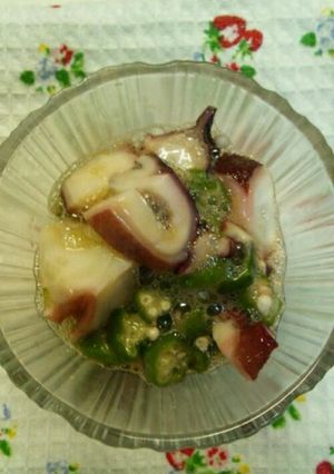 タコの酢の物♪-レシピのメイン写真