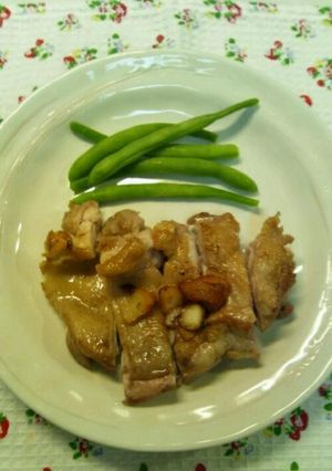 鶏肉のガーリックステーキ♪-レシピのメイン写真