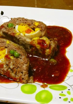 ミートローフ-レシピのメイン写真