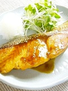 【 鮭の照り焼き 】簡単・節約一品♪-レシピのメイン写真