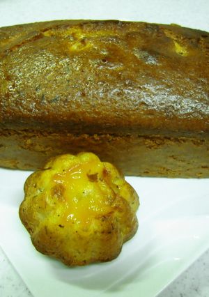 黄桃簡単ケーキ-レシピのメイン写真