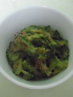 ゴーヤの味噌マヨあえ-レシピのメイン写真