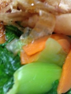 簡単お弁当!青梗菜とにんじんのおひたし-レシピのメイン写真