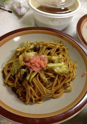 カレーやきそば-レシピのメイン写真