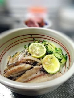 ハタハタほぐし身とミョウガ・大葉和え-レシピのメイン写真
