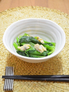 あさりと小松菜の酢味噌和え-レシピのメイン写真