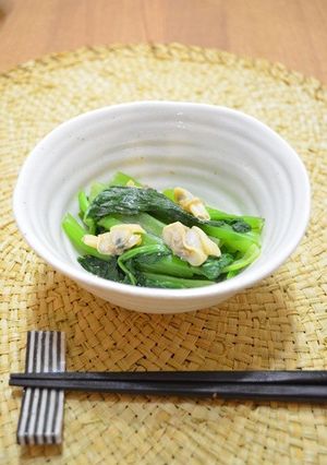 あさりと小松菜の酢味噌和え-レシピのメイン写真