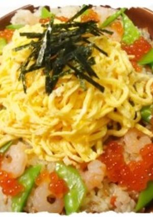ひな祭りにちらし寿司-レシピのメイン写真