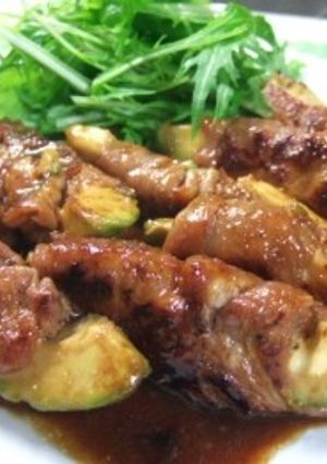 アボガドの豚肉巻き-レシピのメイン写真