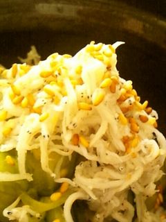 シャキシャキきゃうりとしらすの酢の物♪-レシピのメイン写真