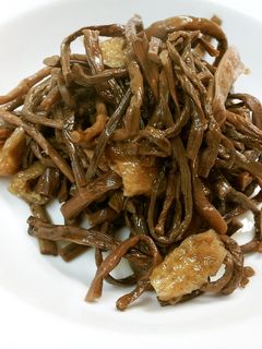 ぜんまいの煮物-レシピのメイン写真