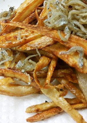 カリカリごぼう＆カリカリ雑魚-レシピのメイン写真