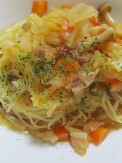 ミネストローネ風スープスパゲティ-レシピのメイン写真