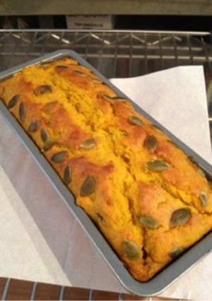 カボチャのパウンドケーキ♫-レシピのメイン写真