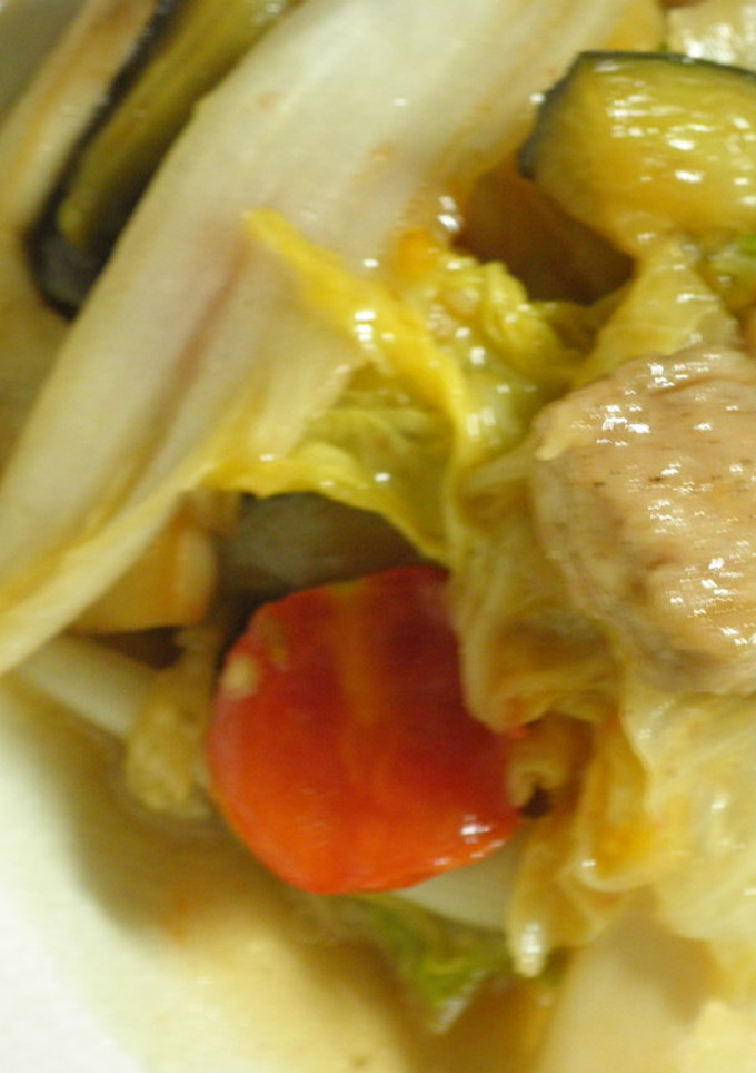 角切りフィレ肉の野菜炒め-レシピのメイン写真